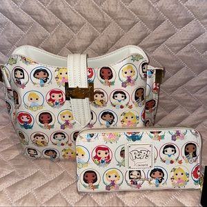 Disney x Loungefly Pop Crossbody and Wallet Set